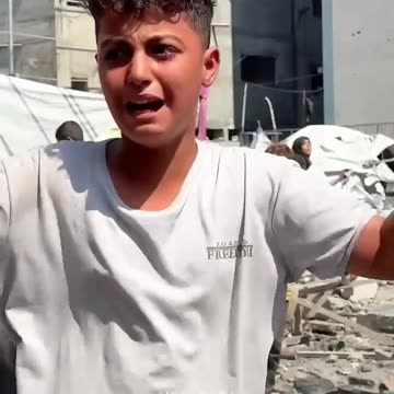 Children were conquered and hurt after the occupation bombed a children's shelter