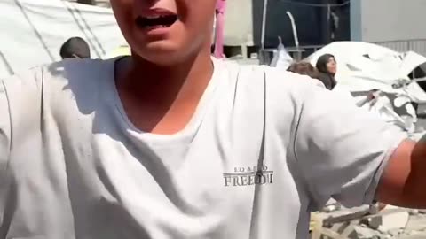 Children were conquered and hurt after the occupation bombed a children's shelter