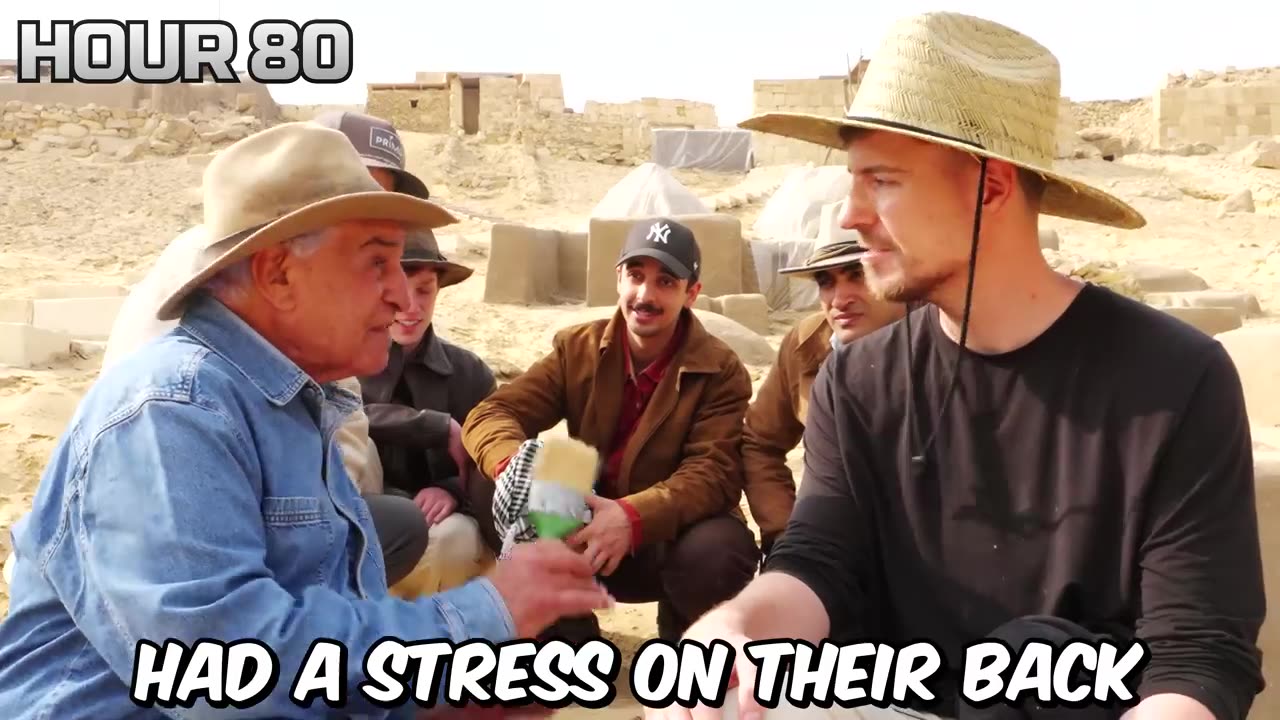 I speed 100 hours inside the pyramids !