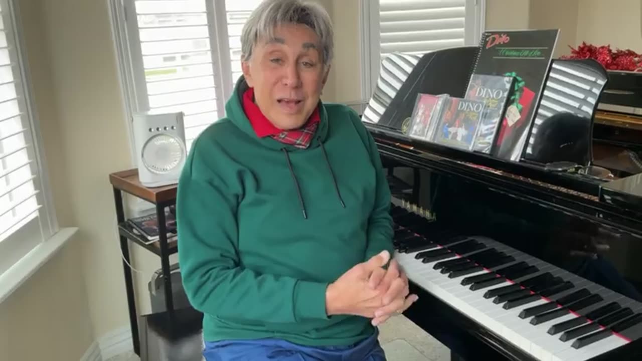 Dino at the Piano 11-25-25 The First Noel/Come Thou Fount Of Every Blessing