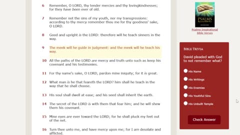 Psalms 25