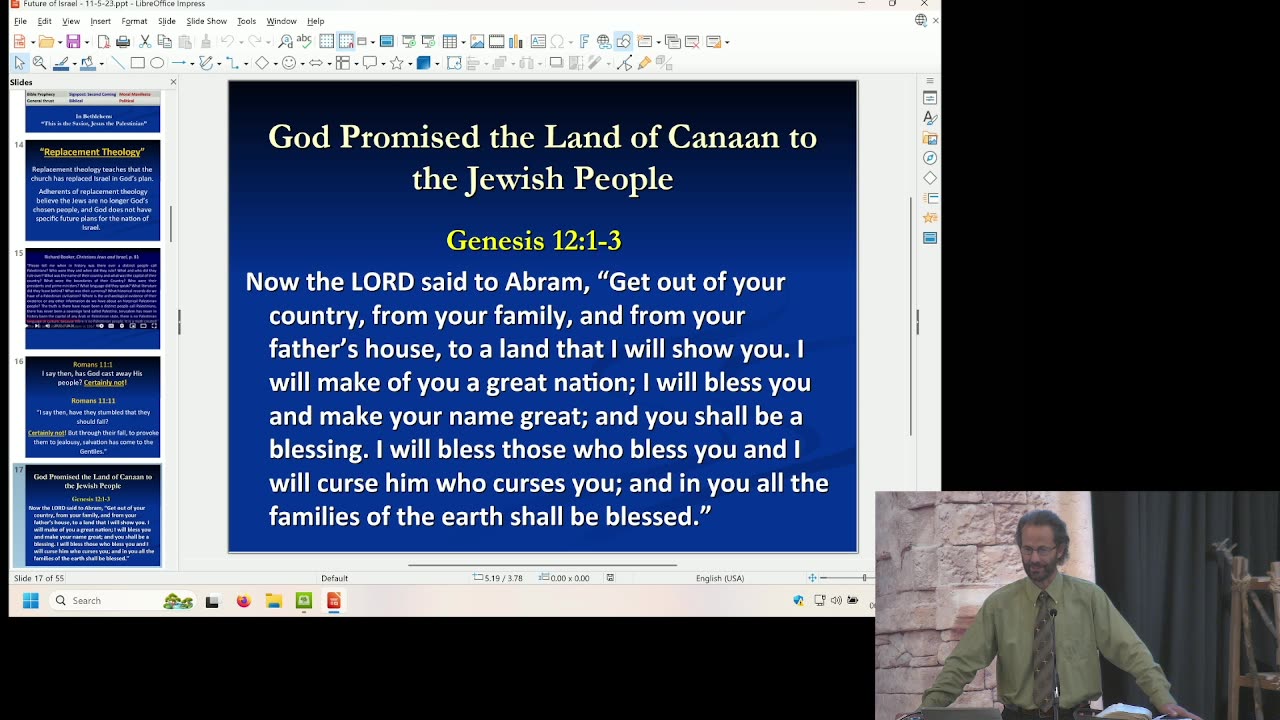 Sunday - 6-22-25Title: Israel & Iran in Bible Prophecy