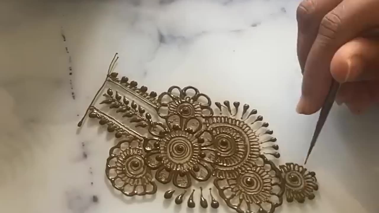 Henna Design Challenge Day-14 | Body Tattoo