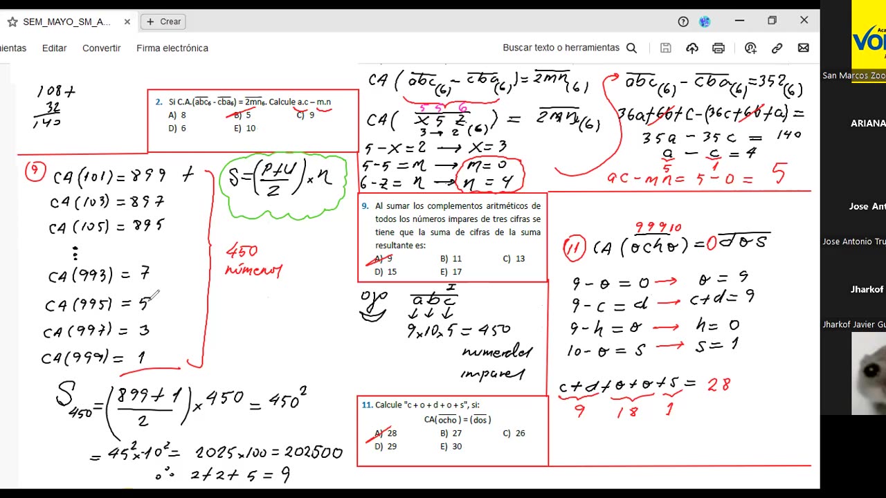 VONEX SEMESTRAL 2024 | Semana 08 | Aritmética