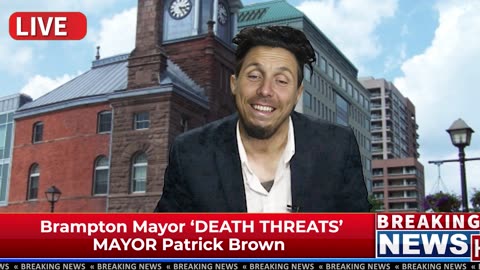 BRAMPTON Mayor Patrick Brown DEATH THREATS | INTERVIEW LIVE | BREAKING NEWS