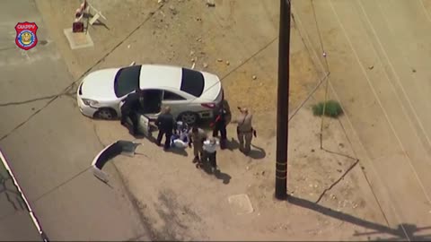 Driver Suspected Of Assault With A Deadly Weapon Leads Police On Chase In Palmdale, CA