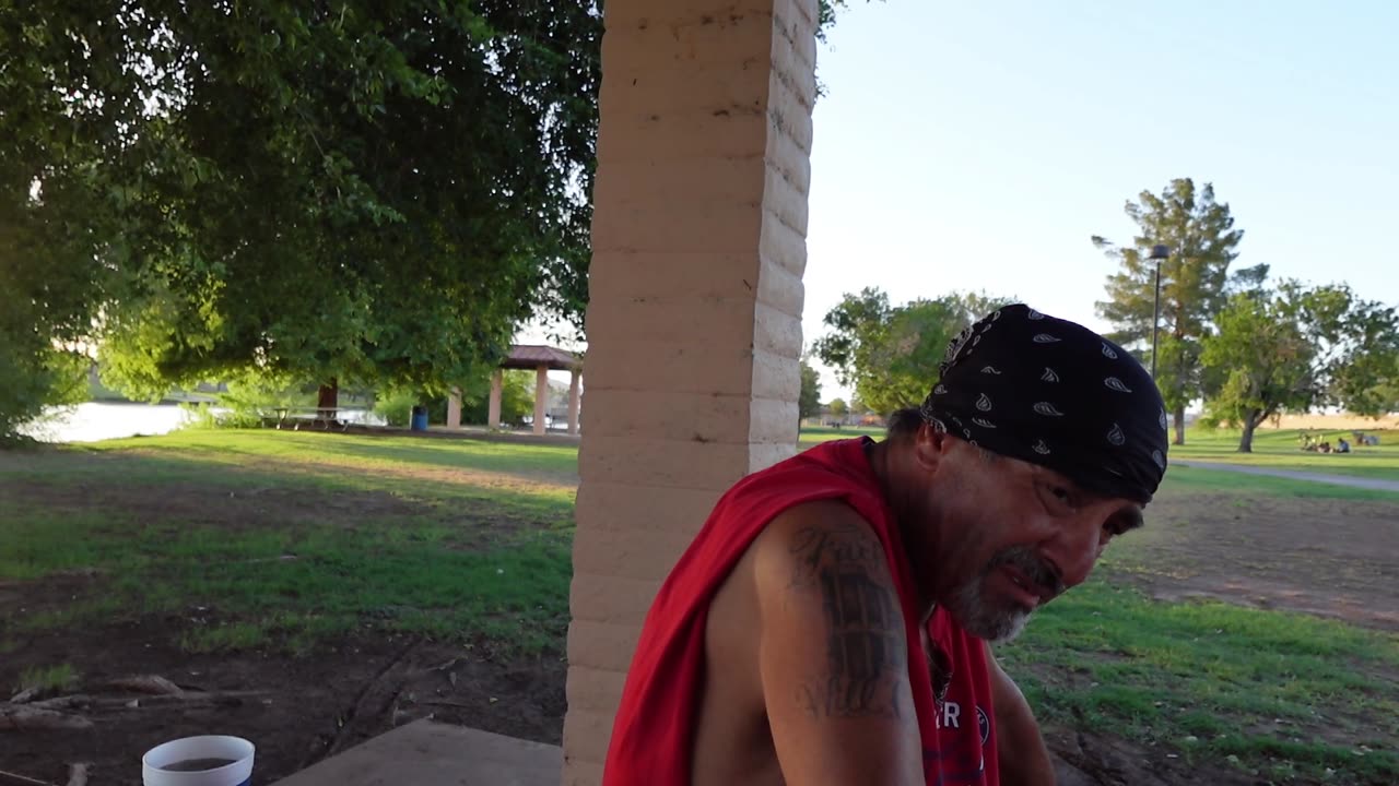 Henry 65 Homeless 10 years Its a passage to hell out here its not even safe out here for a grown man