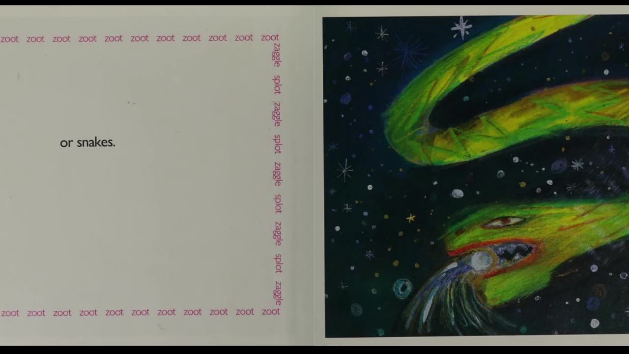 Zoot Zoot Zaggle Splot, or What to Do With a Scary Dream