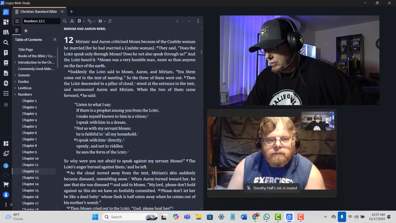 the lord steps out of heaven on a cloud [The Bride of Christ]