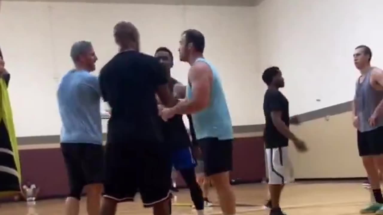 Niggaraunchy Pulls Out Firearm At Basketball Game
