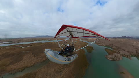 FIB Flight in to Mountains Around Havasu - bowcam uncut