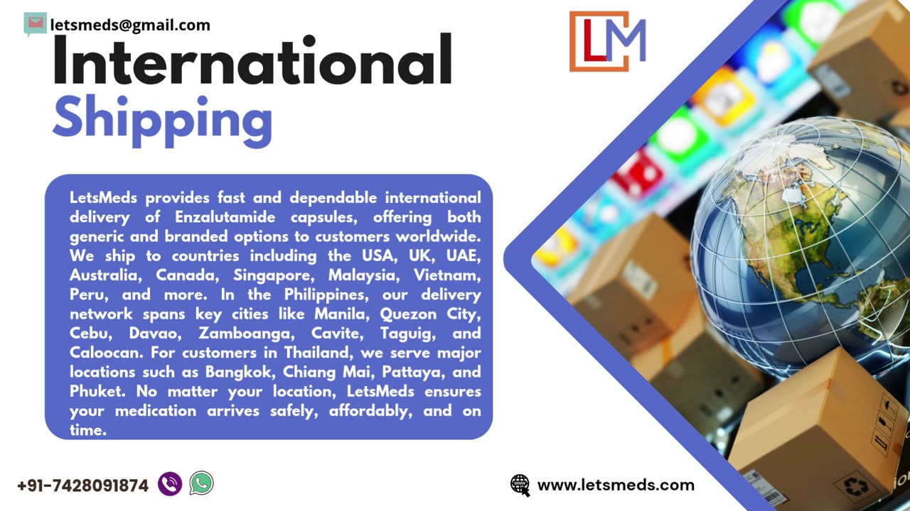 Enzalutamide Capsules Price Philippines