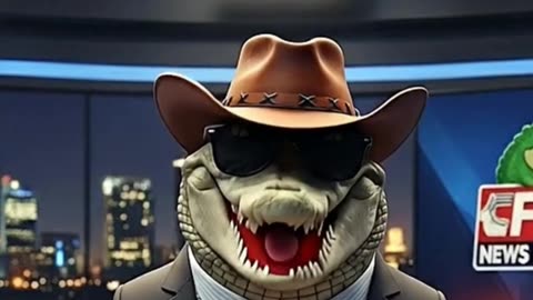 “Fake News That’s Too Real 😂🐊” “Crocodile Bomber Exposes the Truth! 💥”