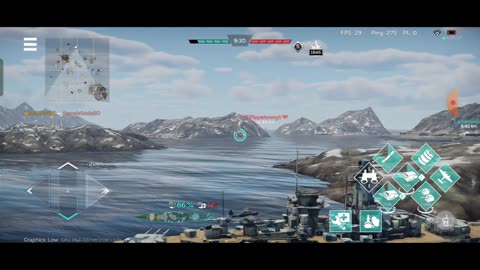 War Thunder Naval gameplay - German Tier 2 ship Admiral Graf Spee