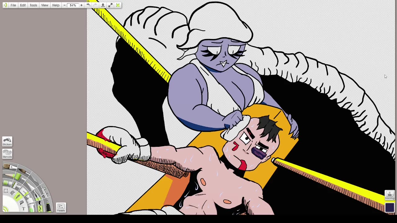 Drawing Vlog | The Dark Ones: Issue 14 Cover.