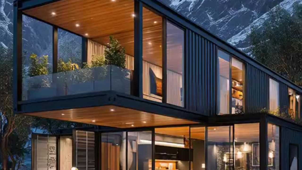 Ultra Modern Container House Concept