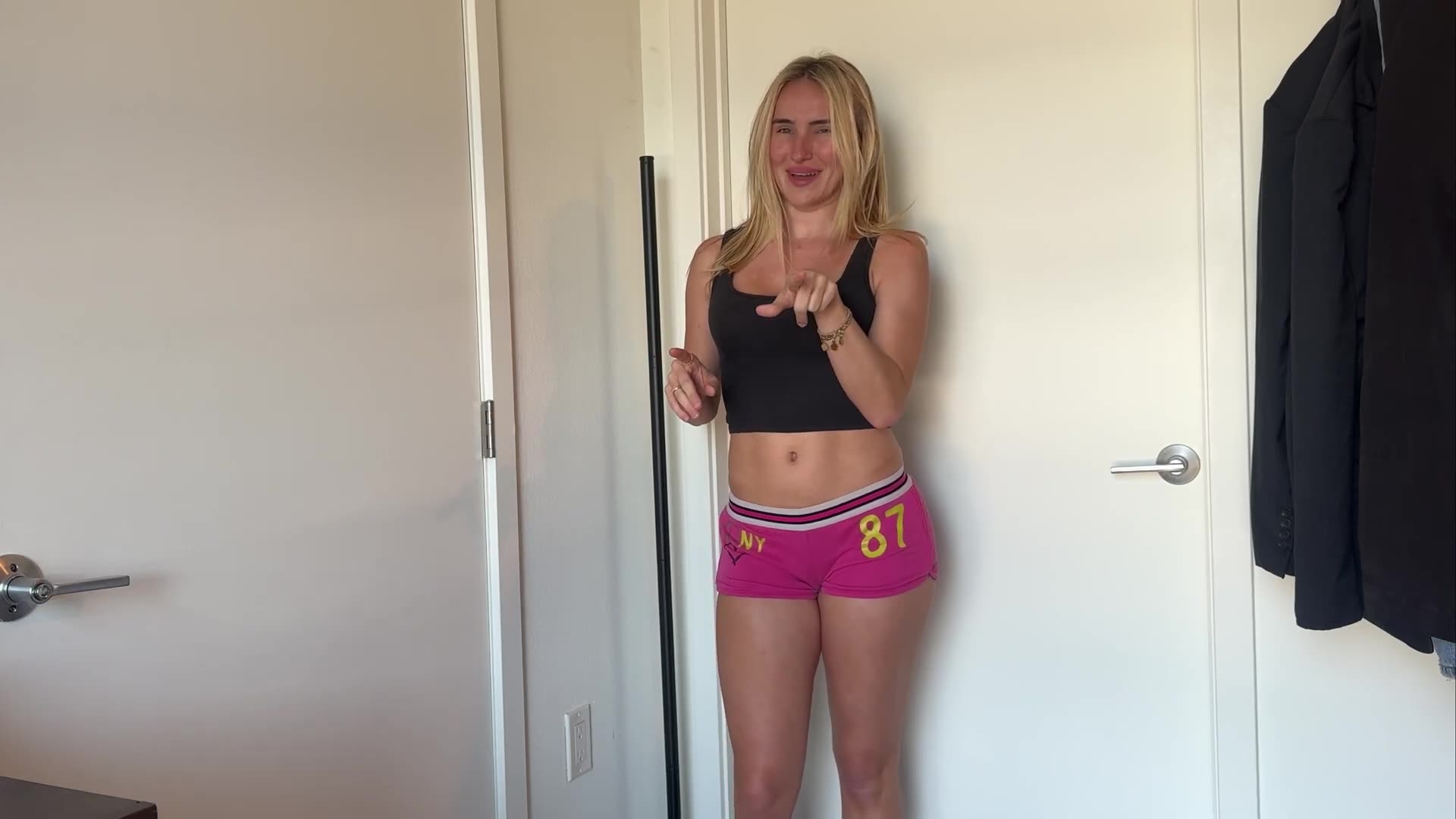 2000’s Low Rise Shorts try on