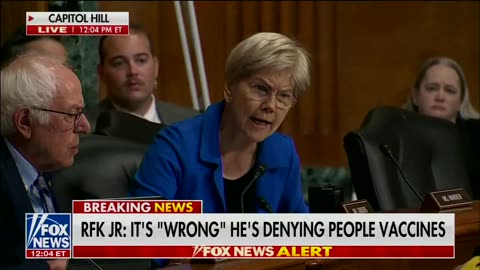 🚨 RFK Jr. just CRUSHED Elizabeth Warren when she started pushing vaccines, and Pocahontas LOST IT