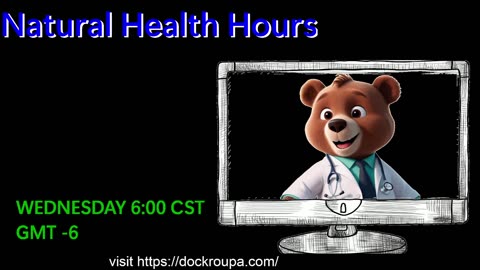 Dr. Kroupa's Natural Health Hours