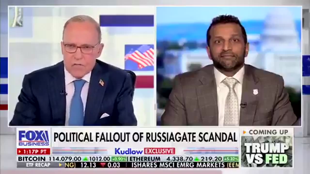 Kash Patel drops a bombshell