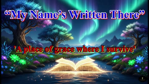 “My Name’s Written There”, No storm can erase it, no fear can tear apart,