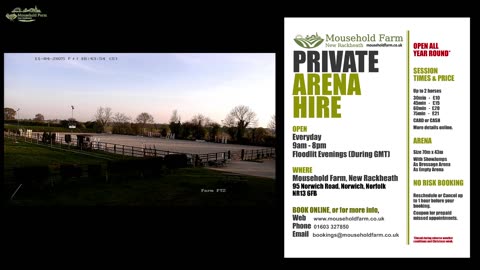 Mousehold Farm All Weather Riding arena