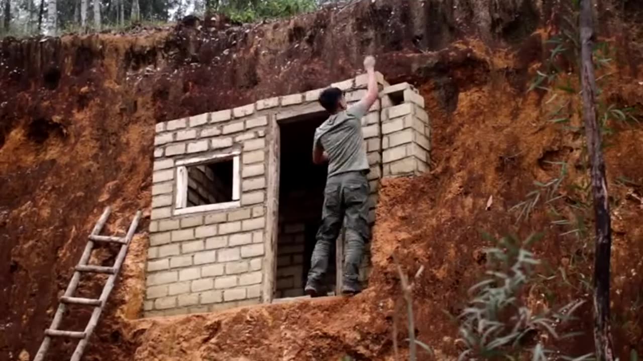 How to build a perfect mini house for living all alone to survive