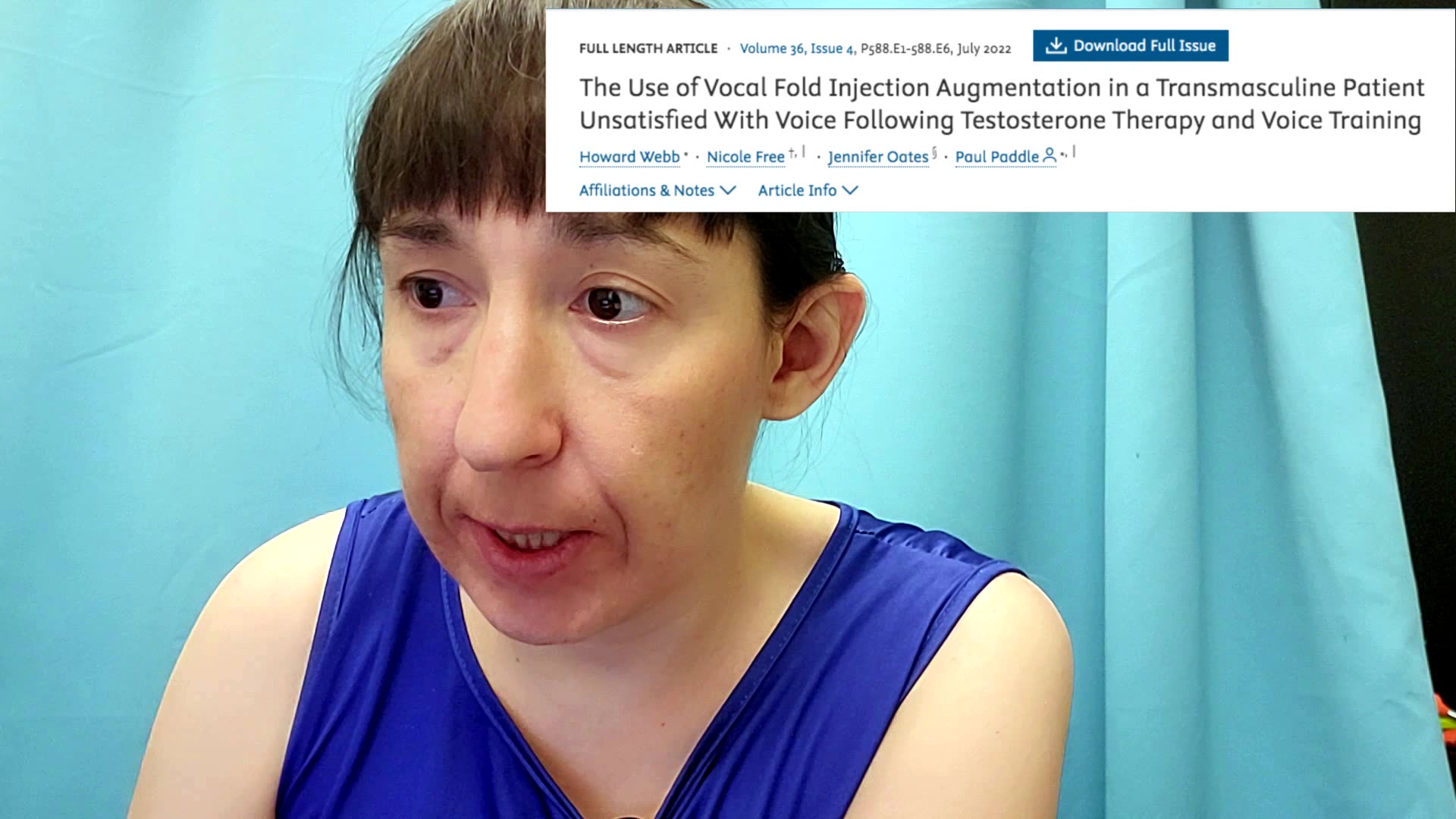 Testosterone Troubles: Vocal Fry