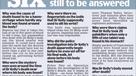 Rtd Dr David Halpin bid to Attorney General for Dr David Kelly Inquest