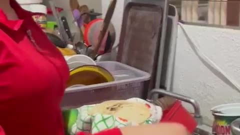 Fiery Mishap in the Tortilleria
