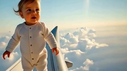 Skybound Wonder Baby on the Wing #baby