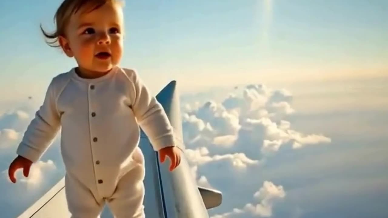 Skybound Wonder Baby on the Wing #baby