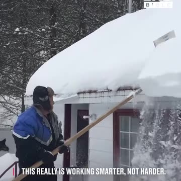 Genius snow removal hack