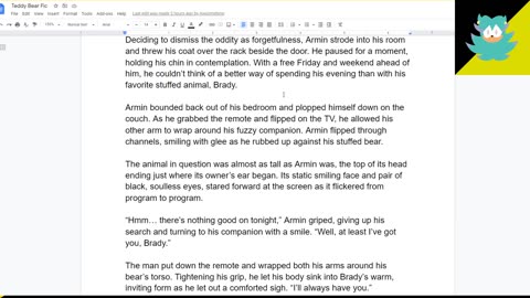 Bad Fanfiction Reading - Man gets Fucked by his Teddy Bear.