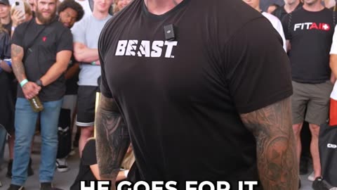 World’s Strongest Man Tests His Animal Strength