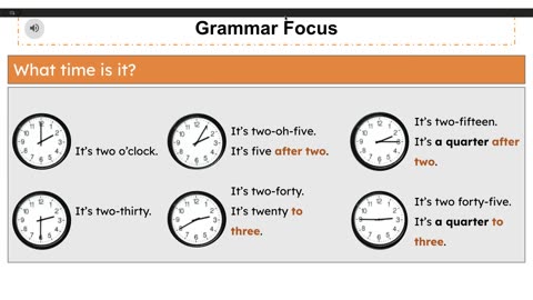 Time Class (15) Part (2)