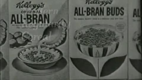 Commercial - Kellogg's All Bran Buds Laxative Cereal (1962)