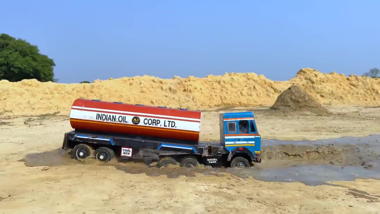 Cartoon Video | New Indian Petrol Tanker Muddy Accident Pulling Out Jcb 3dx? Jcb Tractor Cartoon