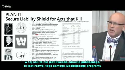 Adres Dr David Martin do kryminalnej organizacji WHO