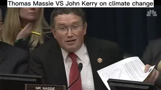 Thomas Massie - Remember when John Kerry showed up for a science debate