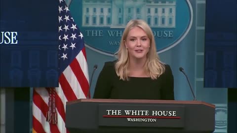 Karoline Leavitt: "America first - always."