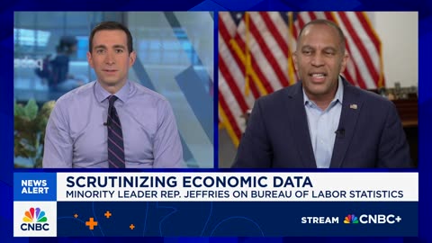 Hakeem Jeffries Can't Stop Ducking And Dodging When Pressed About Mamdani's Socialism