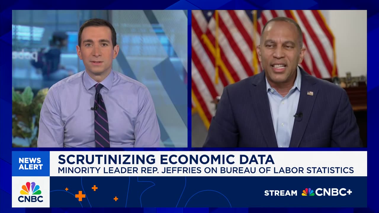 Hakeem Jeffries Can't Stop Ducking And Dodging When Pressed About Mamdani's Socialism