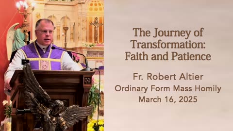 The Journey of Transformation: Faith and Patience