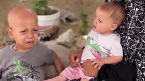 Gaza children hunger 🥺🥺