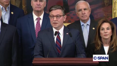 Speaker Johnson on Nancy Pelosi's retirement: “The old guard has been repudiated