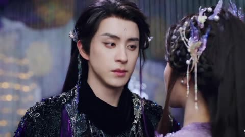 Fan Yue & Bai shuo moonlight mystique Fan Yue as demon God jing yuan episode 38