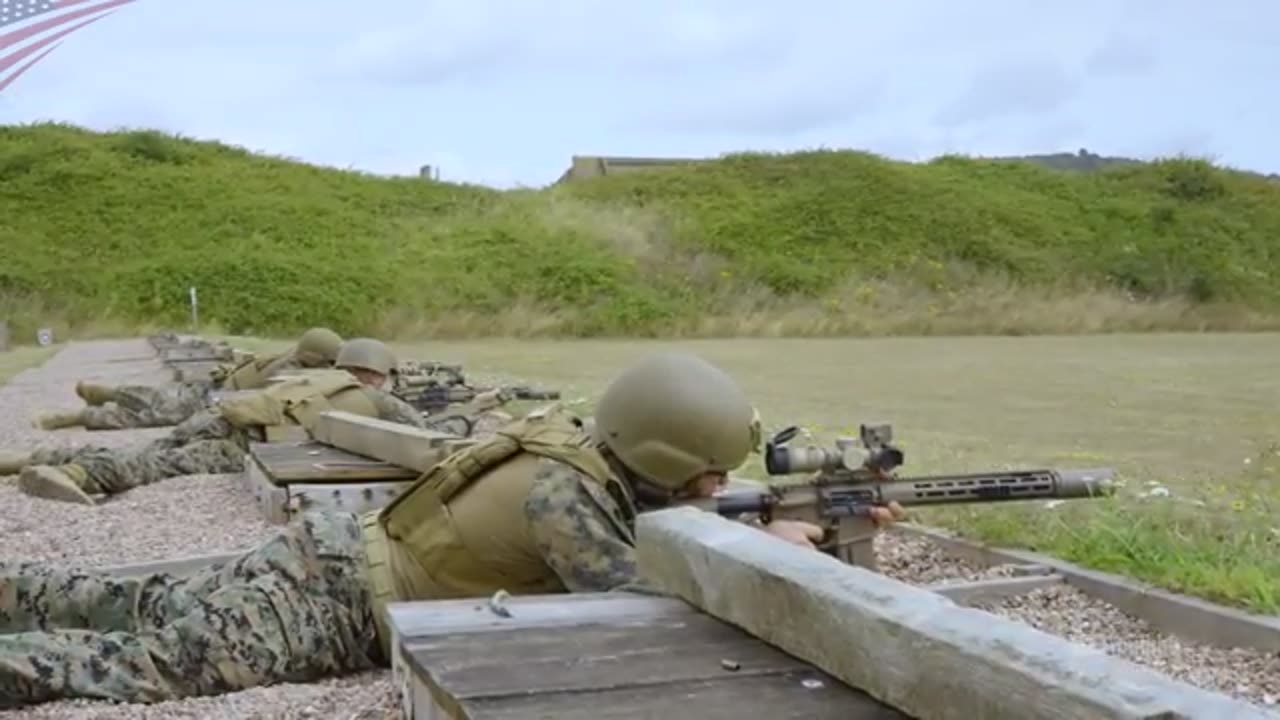 US Marines Fire the UK’s New KS-1 Rifle