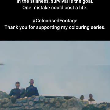 Deceptive Silence WW1 Sniper Decoy Dummies #ColourisedHistory