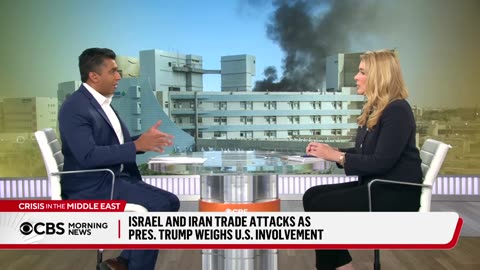 Iran strikes Israeli hospital as world awaits Trump's decision on bombing nuclear sites